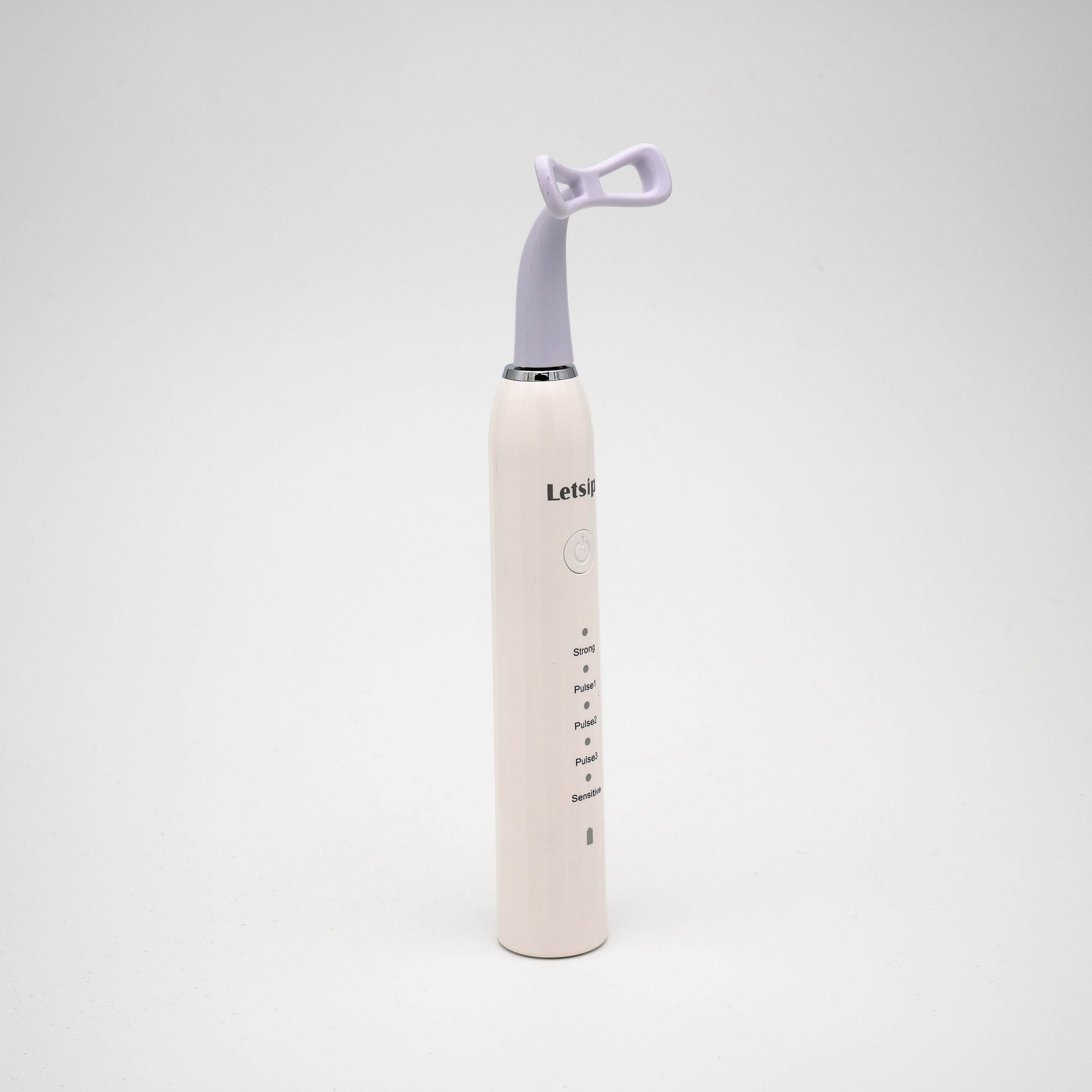 Letsip® V3 med pulserende vibrasjonshandtak — bredde 45 mm for sonisk stimulering av lepper, kinn og tunge