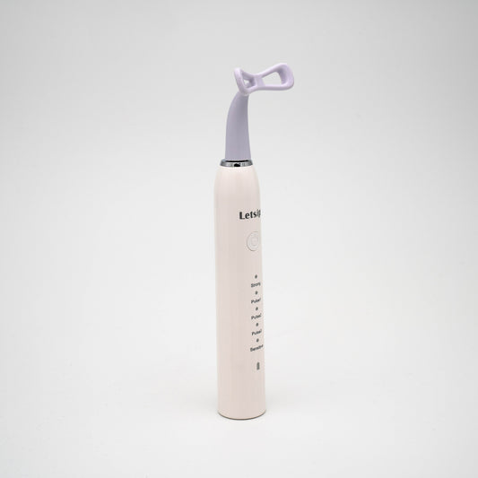 Letsip® V3 med pulserende vibrasjonshandtak — bredde 45 mm for sonisk stimulering av lepper, kinn og tunge