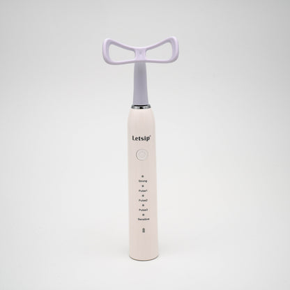 Letsip® V5 med pulserende vibrasjonshandtak — bredde 67 mm for sonisk stimulering av lepper, kinn og tunge