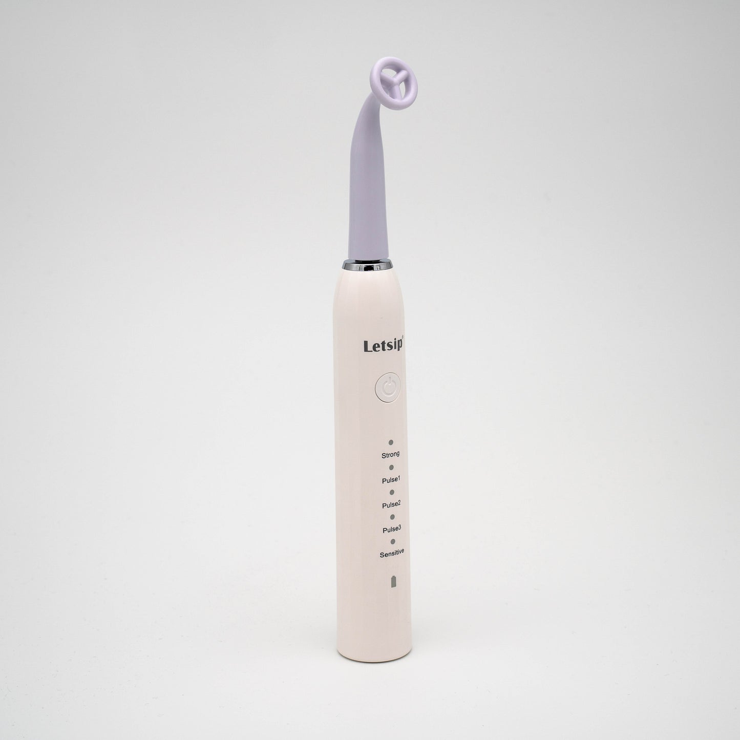 Letsip® V1 med pulserende vibrasjonshandtak — diameter 20 mm for sonisk stimulering av lepper, kinn og tunge