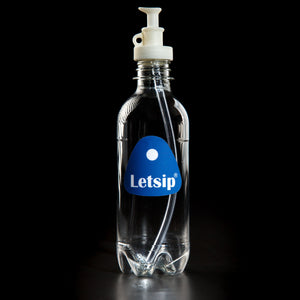 Letsip® Bottle with tongue stopper